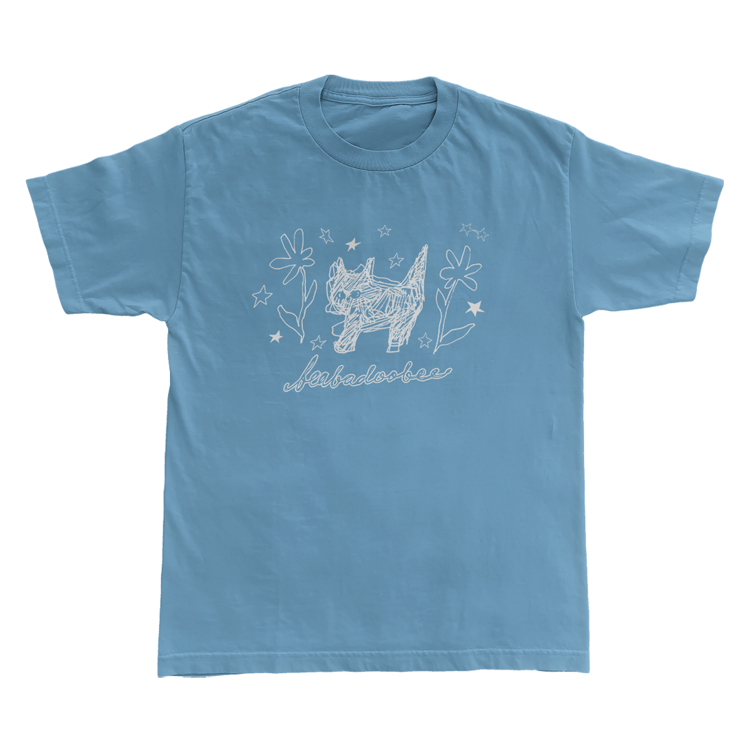 SCRIBBLE CAT TEE - beabadoobee