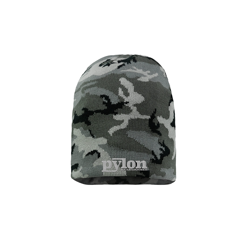 Beabadoobee - Pylon Grey Camo Beanie